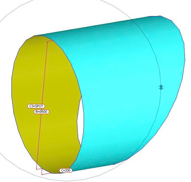 Ống gió tròn vát 45° che mưa